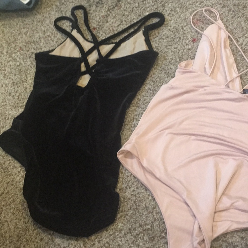 (2) Strappy Bodysuits PRICE IS FOR EACH - Picture 3 of 3